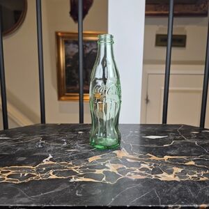 Vintage Coca Cola Bottle Whitehorse Yukon Green Glass 1980s